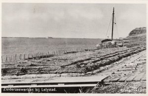 Lelystad Flevoland Netherlands Zuiderzeewerke Holland RPC Postcard