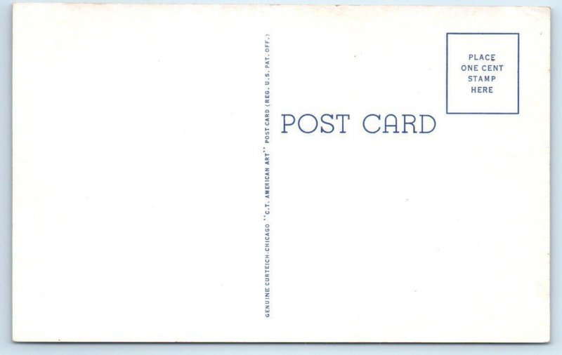 SPRINGFIELD, Missouri MO ~ Golf Course HICKORY HILLS Aerial 1930s Postcard