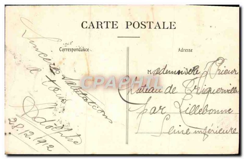 Postcard Old Gorbio Old Street