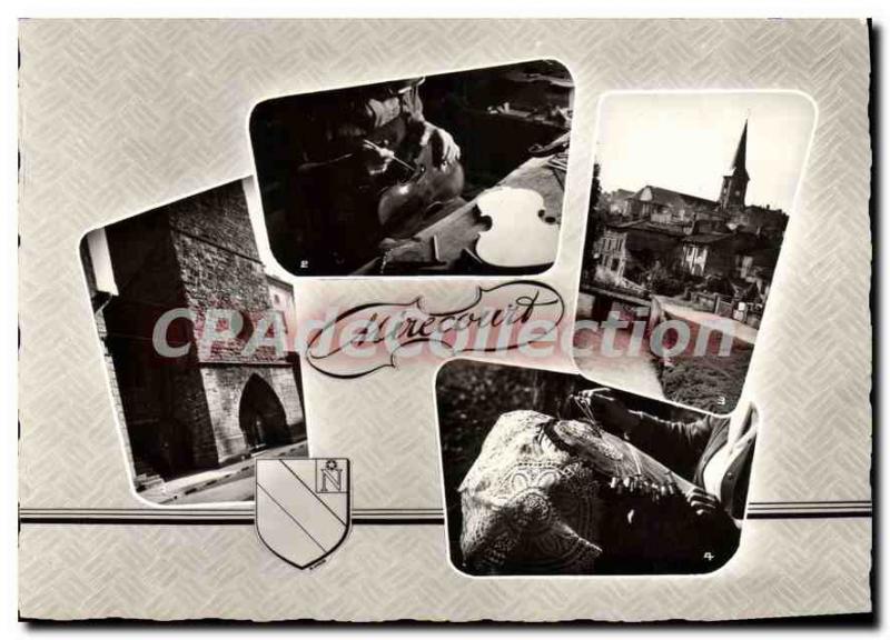 Modern Postcard Mirecourt Vosges Madon Luthier Church Dentelliere