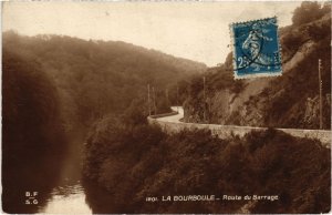 CPA La Bourboule Route du Barrage FRANCE (1302668)