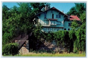 1961 Tinker Cottage Swiss Chalet Exterior Building Rockford Illinois IL Postcard