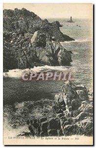 Old Postcard The Pointe du Raz and the Sphinx Pointe