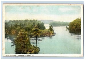 C. 1910 Lost Channel, Thousand Islands, New York. Postcard F143E