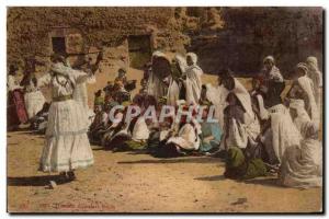 Algeria Postcard Old Dances d & # 39Ouled Nails (women)