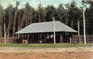 Manchester New Hampshire 1910 Postcard Entrance Pine Island Goff Falls