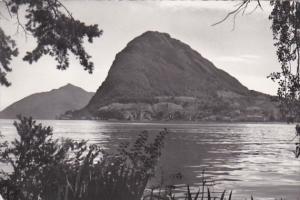 Switzerland Lago di Lugano col Monte San Salvatore 1962 Photo