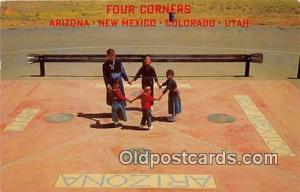 Four Corners Arizona, New Mexico, Colorado, Utah, USA Unused 