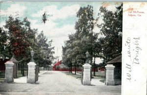 Fort McPerson in Atlanta Georgia Postcard Posted 1909