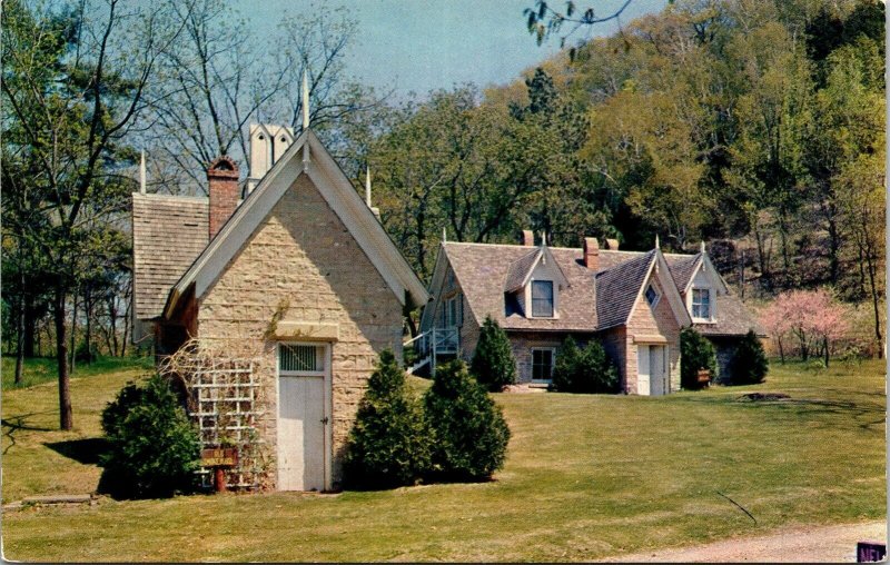 Stonefield Cassville Wisconsin WI Smokehouse Postcard VTG UNP Vintage Unused  