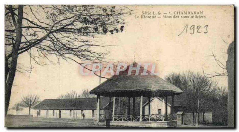 Old Postcard Kiosk Chambaran NCOs Mess