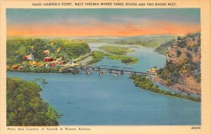 Where Three States and Two Rivers Meet, Harpers Ferry, WV