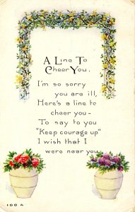 Greeting - A Line to Cheer You