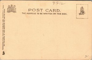 Vtg Nashville Tennessee TN State Capitol pre-1908 Raphael Tuck Postcard
