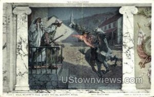 Paul Revere's Ride, State House - Boston, Massachusetts MA