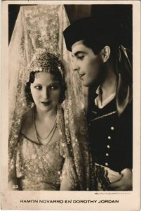 CPA Ramon Novarro -Dorothy JOrdan FILM STAR (1070561)