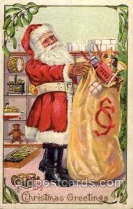Santa Claus, Christmas  Unused crease right top corner, Unused