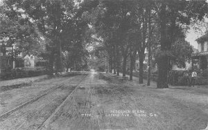 RESIDENCE SCENE SECOND AVENUE ROME GEORGIA POSTCARD 1907