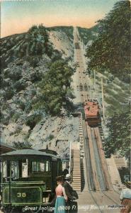 Artist Impression C-1910 Great Incline Mount Lowe California Newman 11321