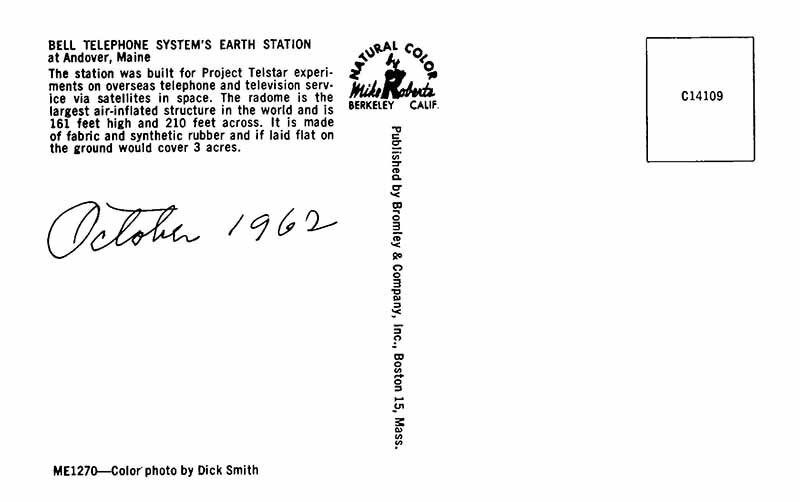 Postcard BUILDING SCENE Andover Maine ME AS3243