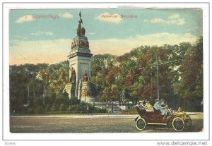 National Monument, Automobile Passing By, s'Gravenhage (South Holland), Nethe...