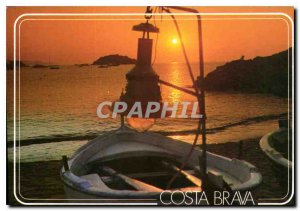 Modern Postcard Costa Brava Amanecer