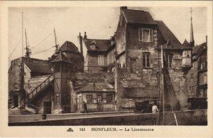 CPA HONFLEUR La Lieutenance (1229790)