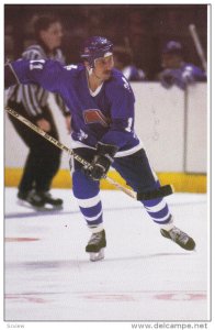 QUEBEC CITY, Quebec, Canada, 1970´s; Hockey Player, Les Nordiques, Andre Savard
