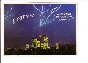 CN Tower, Toronto, Ontario, Lightning