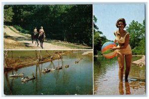 c1960 Lush Summer Season Ozarks Wildlife Club Little Rock Arkansas AR Postcard