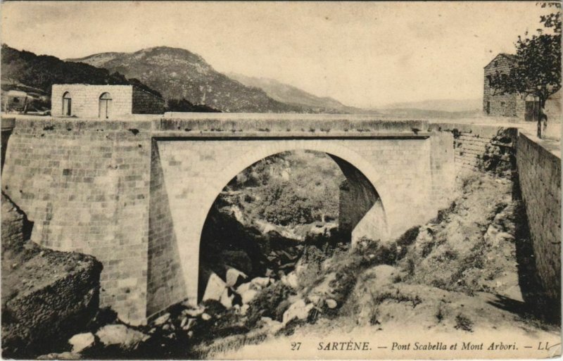 CPA CORSE SARTENE Pont Scabella (804682)