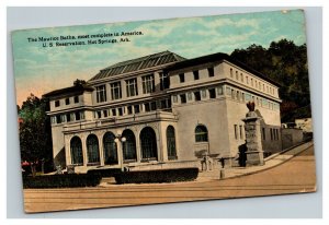 Vintage 1908 Postcard The Maurice Baths U.S. Reservation Hot Springs Arkansas