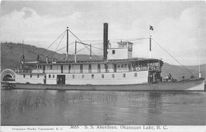 US5779 ss aberdeen okanagan lake  bc canada ship