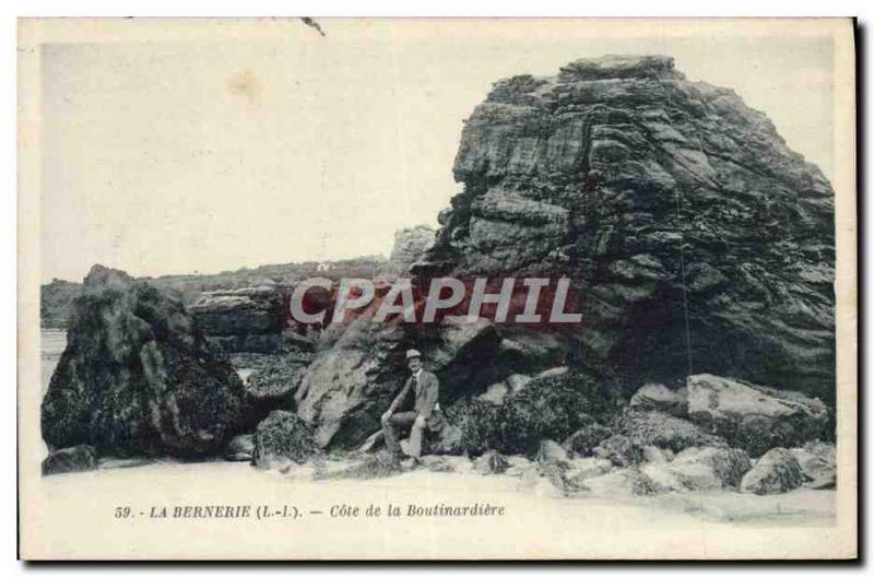 Old Postcard La Bernerie Approval of Boutinardiere