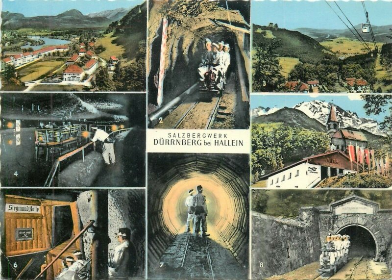 Austria Salzbergwerk Durrnberg bei Hallein mine minning insustry semi-modern 