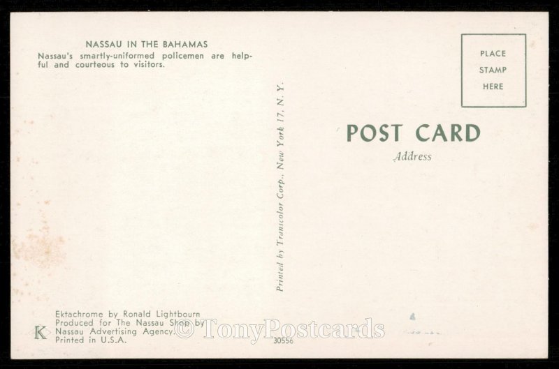 Nassau's uniformed policeman