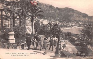 Montee de la Gare, Jardins Monte Carlo Unused 