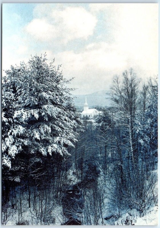 Postcard - Church in the Wildwood - New England