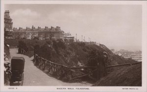 Kent Postcard - Madeira Walk, Folkestone  XT322