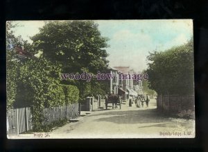 h2258 - Isle of Wight - Horse & Cart on Bembridge High Street - Wilson postcard