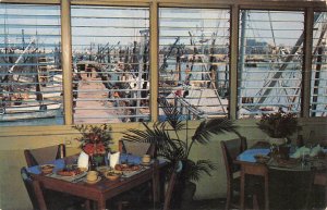 Key West Florida A & B Lobster House, Interior, Photochrome Vintage PC U8132