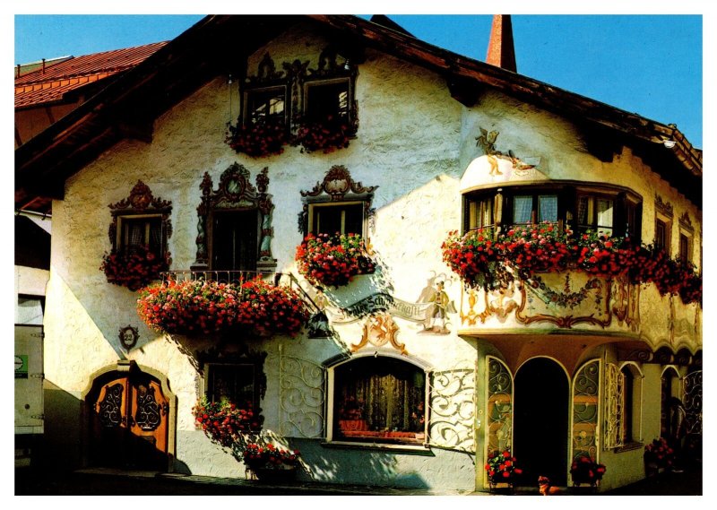 Postcard Austria Seefeld - Tyrolean jewelry box