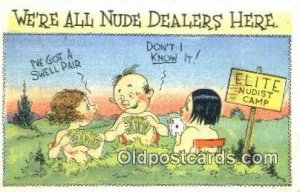 Artist E.L. White 1936 postal used 1936