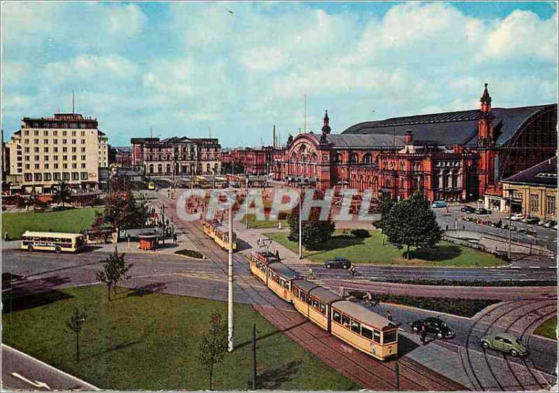 Postcard Modern Tramway Bremen