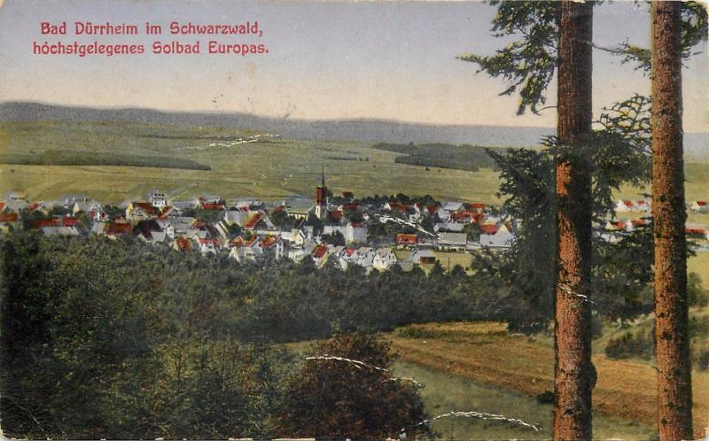 AK Germany Bad Durrheim im Schwarzwald