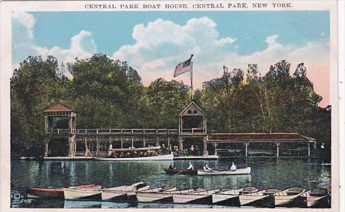 New York City Central Park Boat House