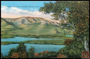 Pine View Lake in Ogden Canyon, Utah