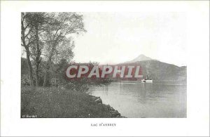 Old Postcard Lake Annecy
