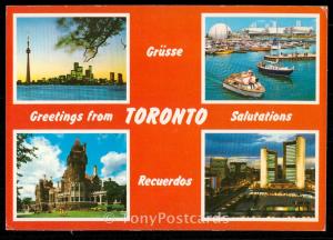 Greetings from Toronto - Grusse, Salutations, Recuerdos