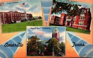 Texas Amarillo Price College St Mary's Academy and Sacred Heart Cathedral